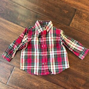 Polo by Ralph Lauren Kids Plaid Shirt - Red and Blue